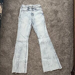 KanCan Light Blue High-Rise Flare Jeans